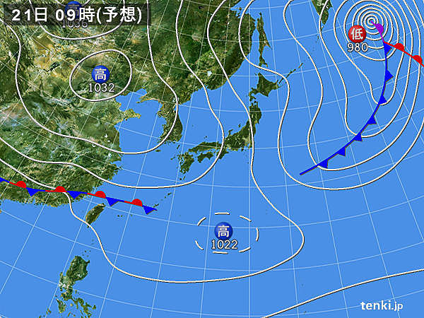 あすの天気