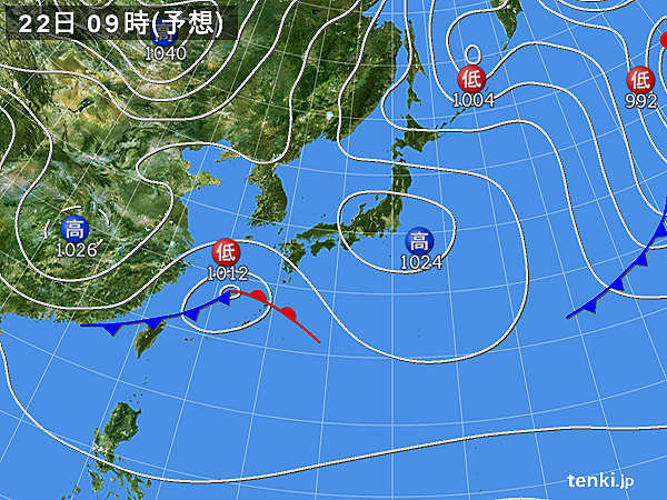 あすの天気