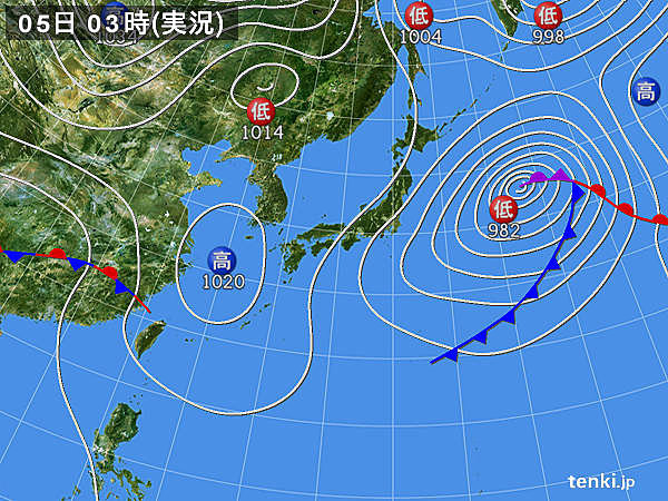 5日　寒暖差・雨上がりの花粉・雪崩に注意