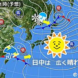 9日　日差し暖か　でも春の晴天長続きせず