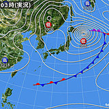 12日　日本海側は落雷・強い雨　北海道は強風