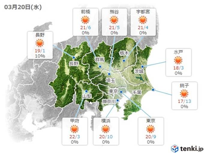 水曜も桜の蕾が膨らむ暖かさ