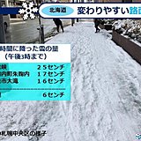 北海道　この先一週間　季節の主導権は“冬"