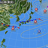 28日　広く花曇り　関東や近畿で雨も　北は雪