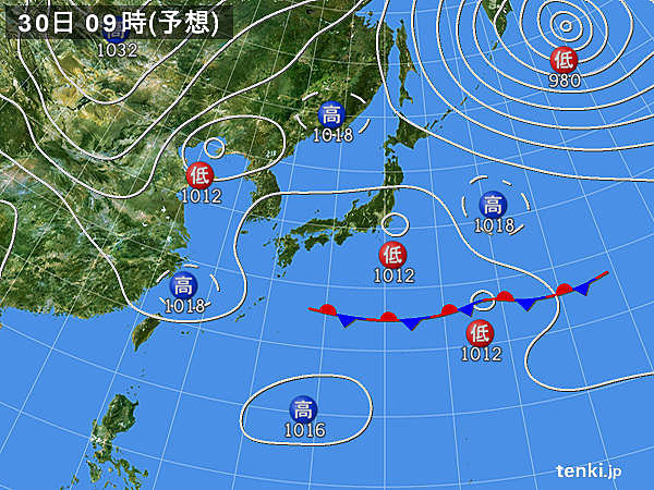 あさって以降　週末のお花見は雨対策を