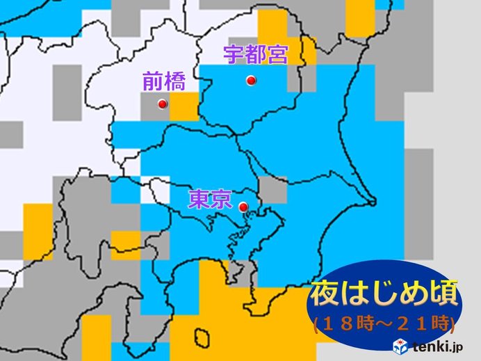 この寒気の影響で関東の桜に“なごり雪"