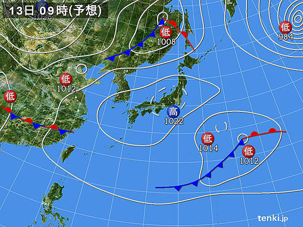 あすの天気