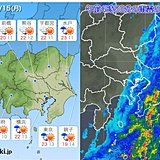 15日　関東　雨上がりの晴天　ポカポカで上着要らず