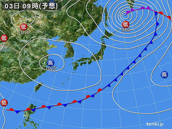 あすの天気