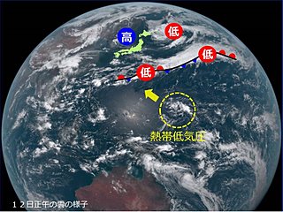 メイストームデー にわか雨や雷雨に注意
