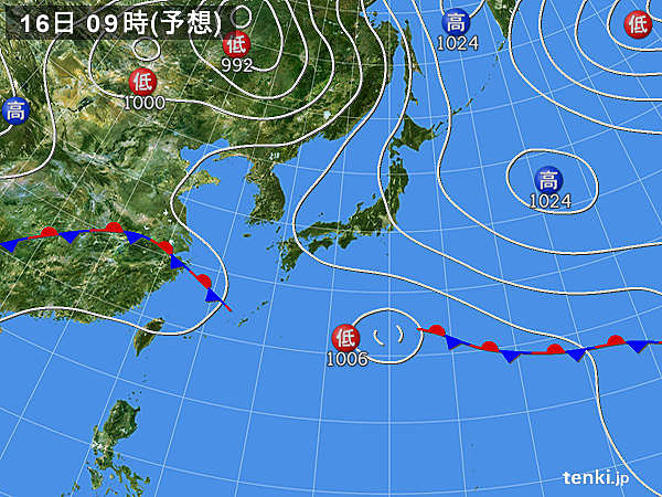 あさって以降の天気
