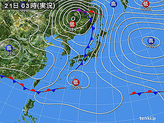 21日　関東・東海で激しい雨　大雨に警戒　強風も