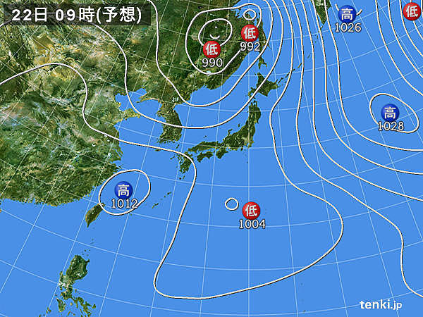 あすの天気