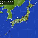 けさも早くから気温が上昇している北海道