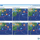 梅雨前線　31日頃から日本の南に停滞　蒸し暑くなる