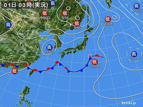 6月初日　広く晴れて気温上昇　北海道は天気急変のおそれ