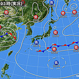 6日　梅雨入り前の貴重な晴れ間　真夏日地点増加