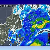 関東甲信　24日にかけて激しい雨注意