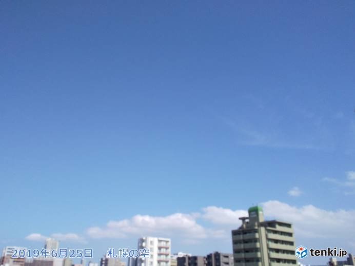 北海道　どうなる「夏空」