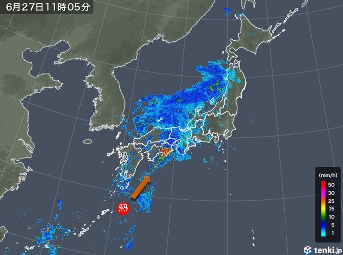 九州大気不安定、天気急変に注意