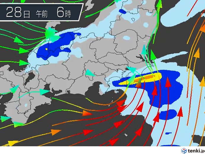 関東　雨のピークは?　午後も天気の急変に注意