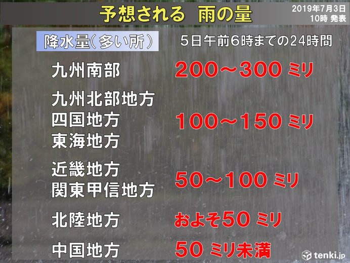 総雨量1000ミリ超え　活発な雨雲は東へ広がる_画像