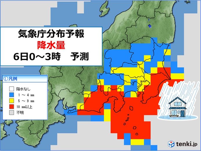 関東 次の晴れはいつ あす明け方は激しい雨の所も 気象予報士 望月 圭子 19年07月05日 日本気象協会 Tenki Jp