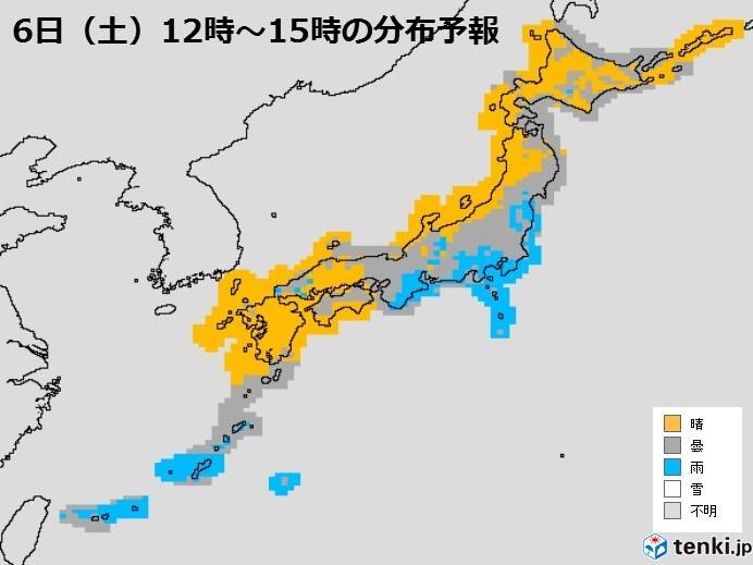 土日　夏の高気圧　勢力弱めて　冷たい北東風_画像