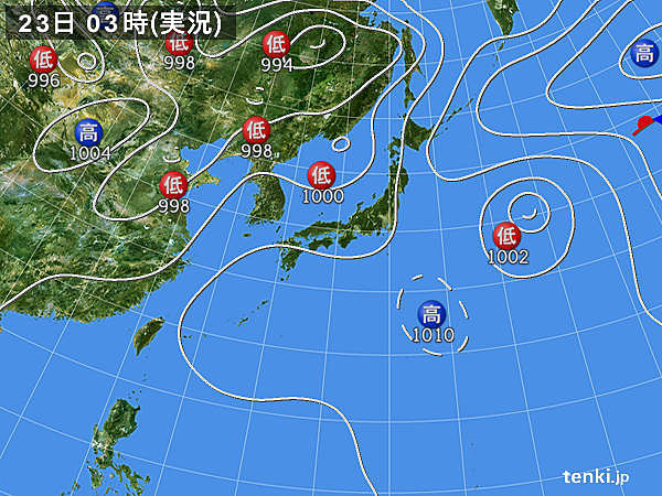 23日　全国的に急な雷雨注意　東京も傘手放せず