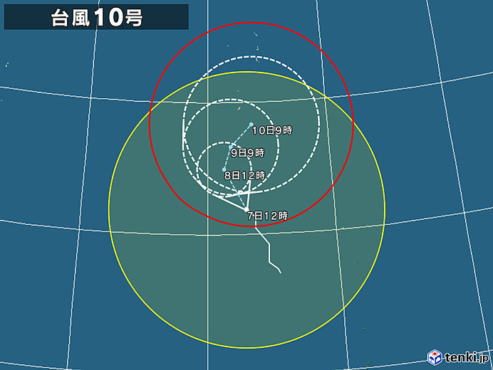 台風10号情報