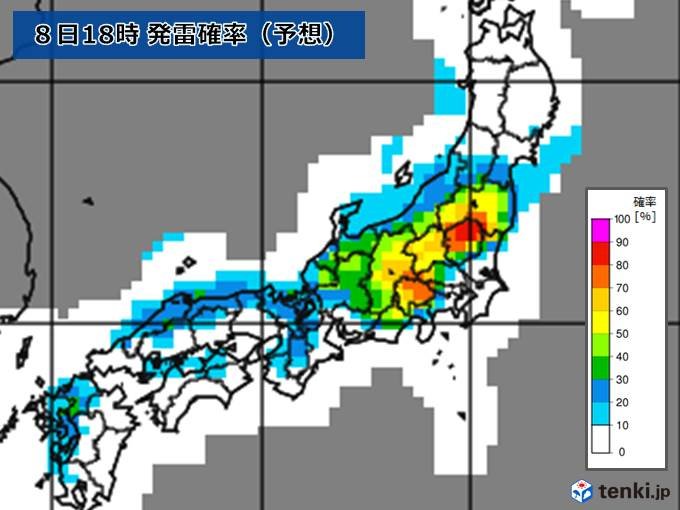 【九州~東北】あすも猛暑・急な雷雨に注意