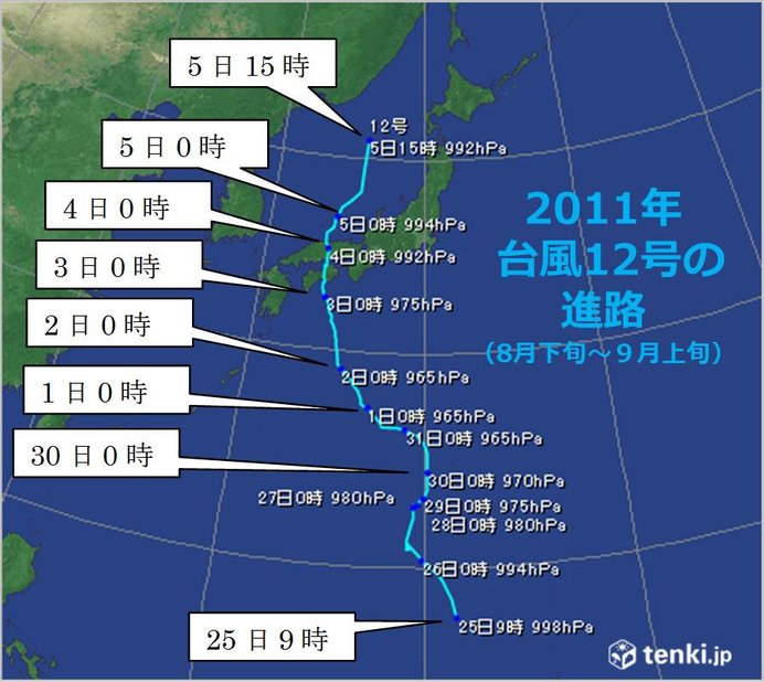 台風10号 どこに影響 進路が定まらない理由 Tenki Jp Goo ニュース