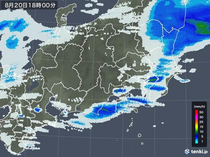 南部も急な雨や雷雨に注意