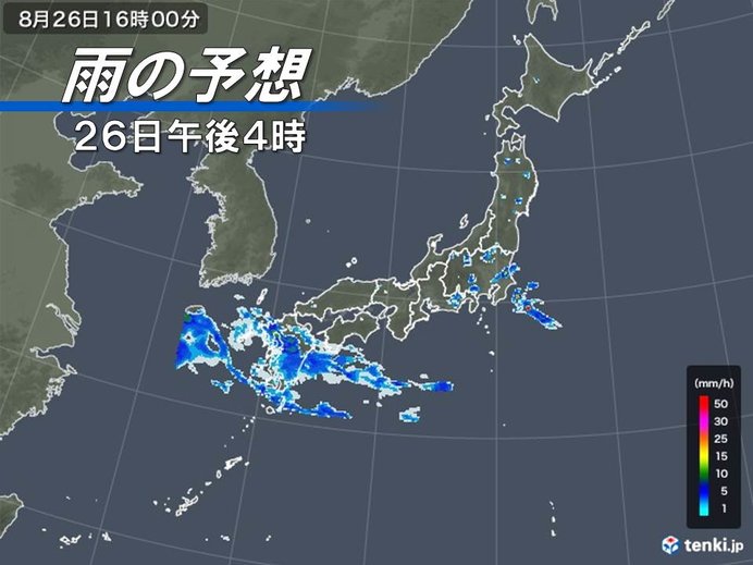 予想が非常に難しい局地的雷雨
