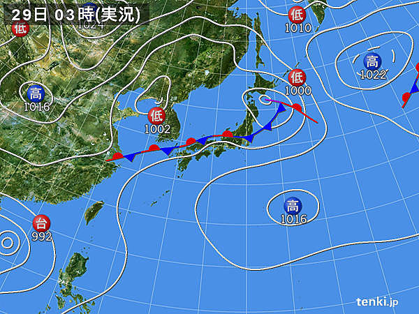 前線の活動活発