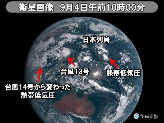 7日(土)以降　熱帯由来の暖湿気が流れ込む