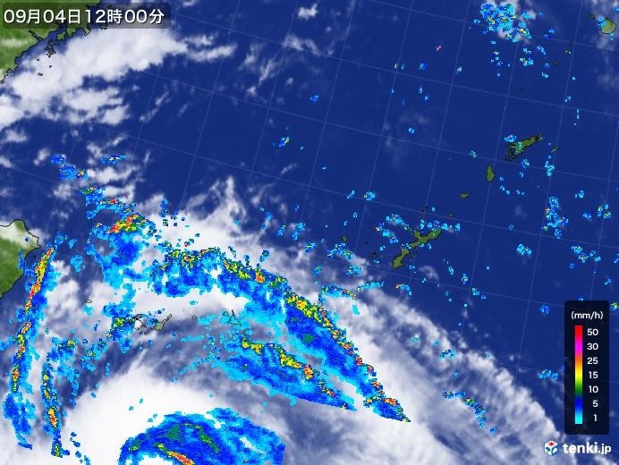 台風13号と台風のたまご 今後の影響は 日直予報士 19年09月04日 日本気象協会 Tenki Jp