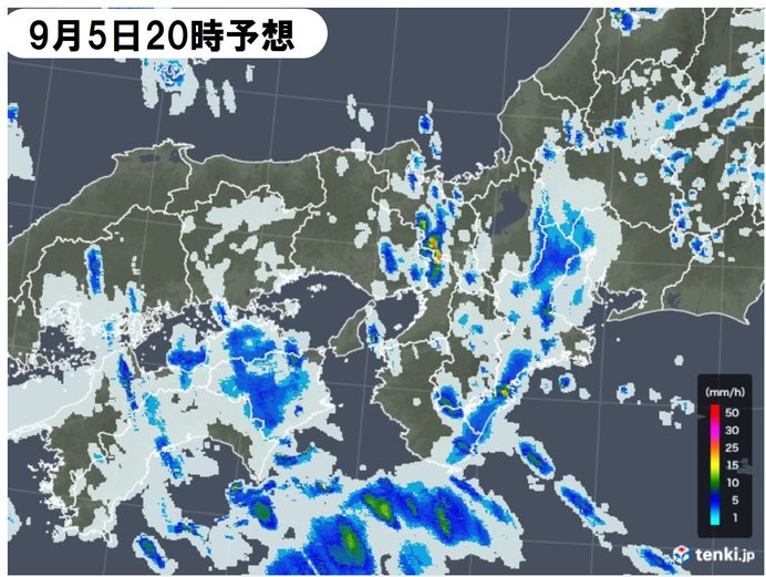 今夜にかけて低い土地の浸水や河川の増水に警戒を