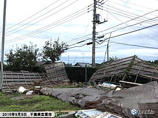 停電続く千葉県　厳しい残暑　熱中症に警戒
