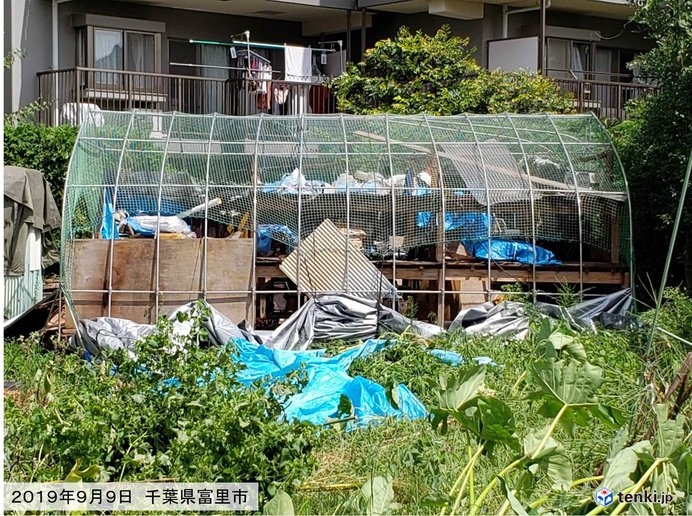 停電など台風の影響続く千葉県　熱中症と激しい雨注意