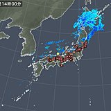 山形県で非常に激しい雨を観測　落雷も多発