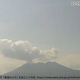 16日から桜島で噴火回数が増加