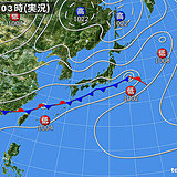 8日　全国的に曇りや雨　気温は3月並みも