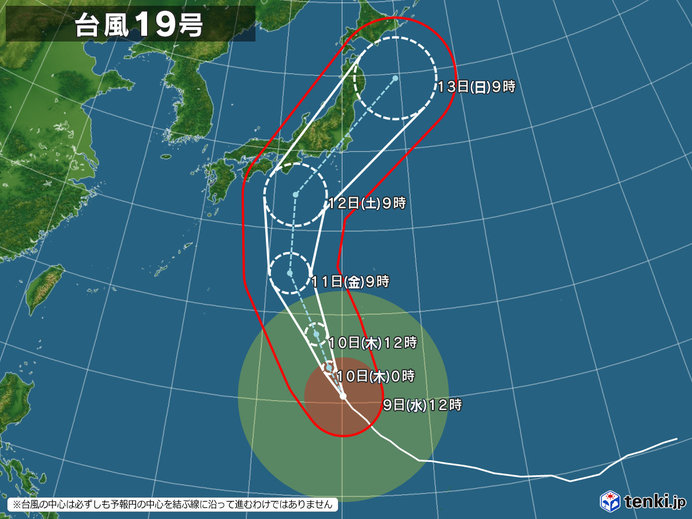 台風19号　接近・満潮・大潮重なるおそれ　高潮警戒