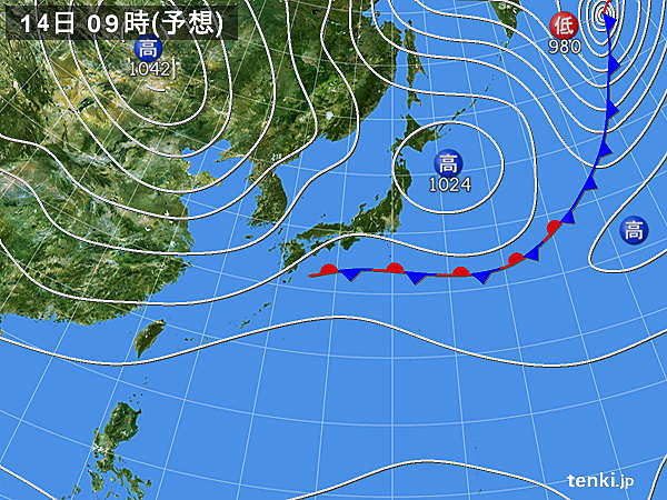 あす14日(月)　河川の増水や土砂災害に引き続き警戒を