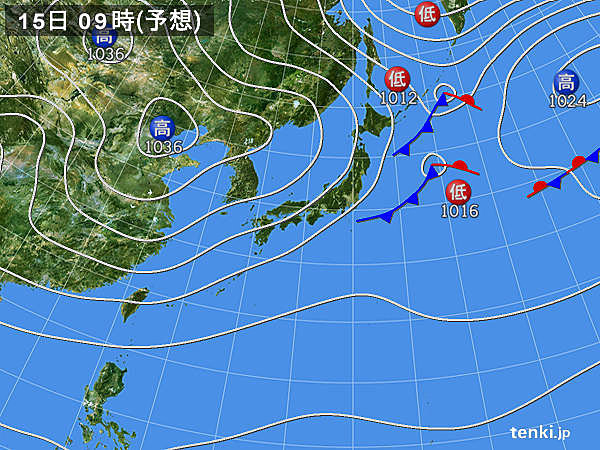 あす　北海道は寒気流入　雨に雪まじる?