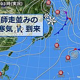 8日「立冬」　全国的に最高気温ダウン　北は雪が続く