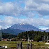 男体山・浅間山で初冠雪　関東も冬の足音聞こえる