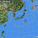 16日　暖気流入　気温は30度以上の所も