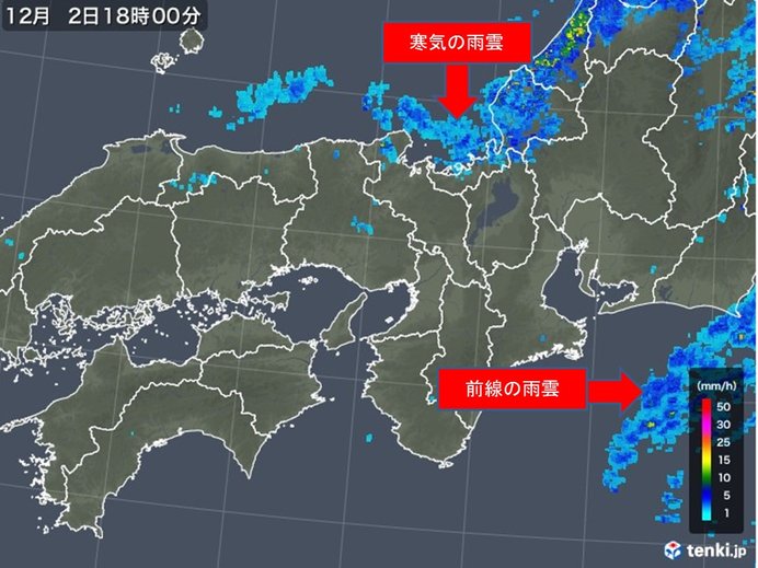 近畿　3日は冬本番の寒さに